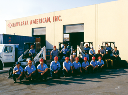 KAWABATA AMERICAN, INC.の社屋とスタッフ